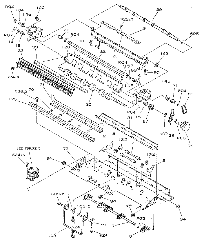 Figure 4 printer assembly (2/4)