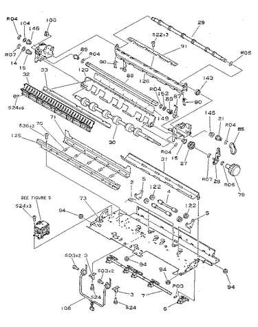 Figure 4 printer assembly (2/4)