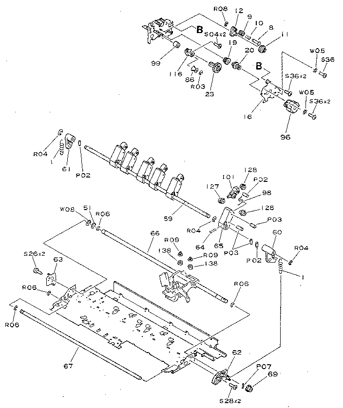 Figure 4 printer assembly (4/4)