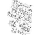 Toshiba T1600/20 BACKLIT replacement parts diagram