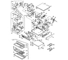 Toshiba T8500 replacement parts diagram