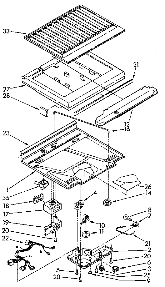 Compartment separator