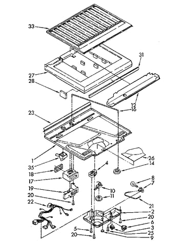 Compartment separator