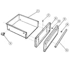 Kenmore 7917859093 utility drawer diagram