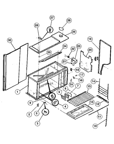 Upper oven
