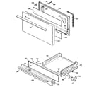 Kenmore 3626101190 door diagram