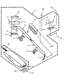 Handle and bag housing
