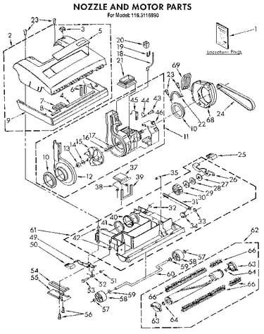 Nozzle and motor