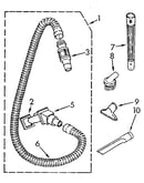 Hose and attachment