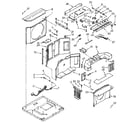 Kenmore 1069701270 air flow and control parts diagram