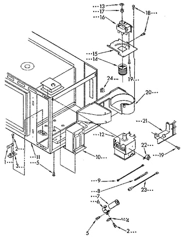 Magnetron and air flow