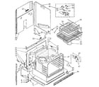 Kenmore 6654438912 electric oven diagram