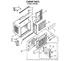 Kenmore 1069700850 cabinet diagram