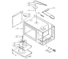Kenmore 6654438994 cabinet and stirrer drive diagram