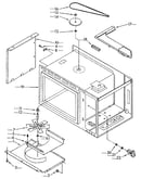 Cabinet and stirrer drive