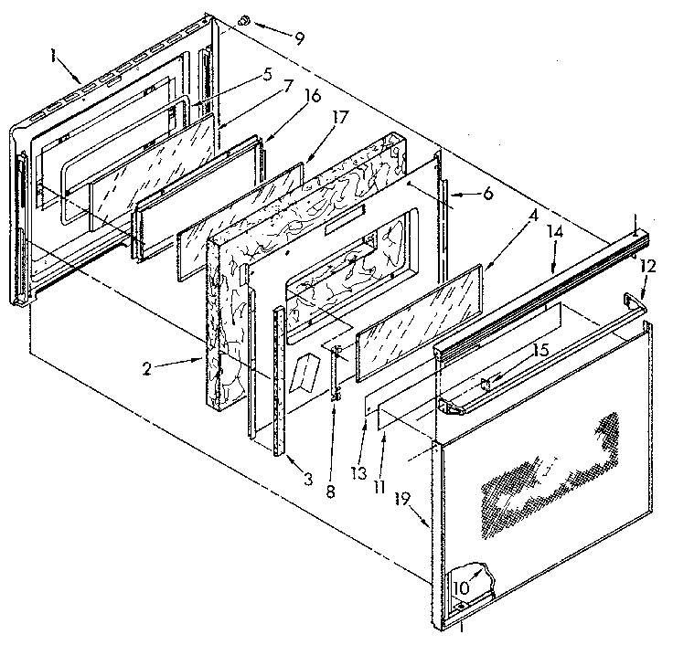 OVEN DOOR