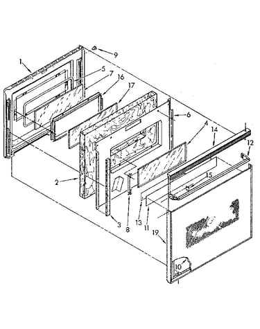 Oven door