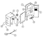 Kenmore 2538791831 electrical system and unit diagram