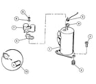 Kenmore 2538791831 compressor diagram