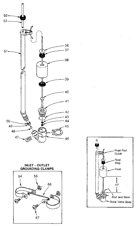 BRINE VALVE ASSEMBLY