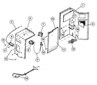 Kenmore 2538706111 electrical system and unit diagram