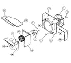 Kenmore 2538706111 air system handling diagram