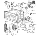 Kenmore 7218922280 magnetron and air flow diagram