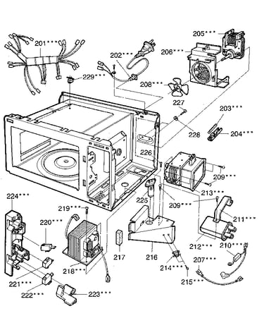 Magnetron and air flow