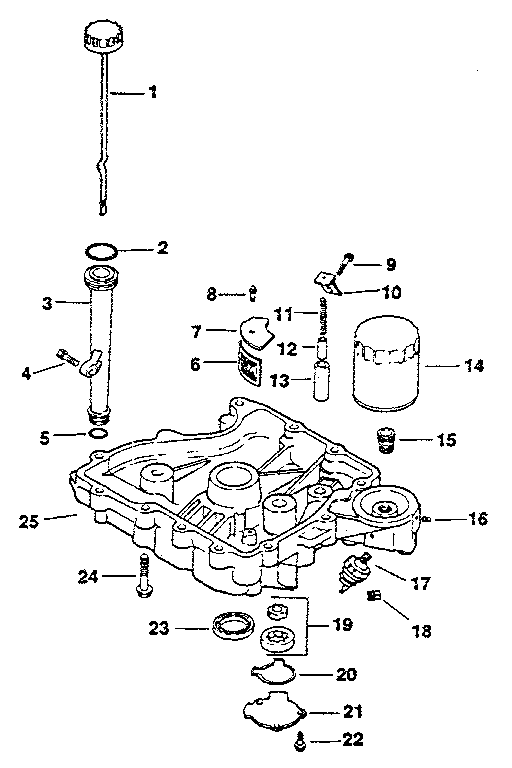 OIL PAN/LUBRICATION