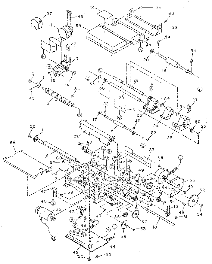 Printer mechanism