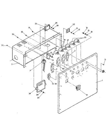Control panel & cover assembly