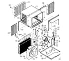 Goldstar GA-122A functional replacement parts diagram