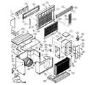 Goldstar GA-122A non-functional replacement parts diagram