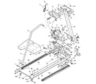 Weslo WL361100 unit parts diagram