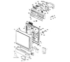 Kenmore 3631441590 escutcheon and door diagram