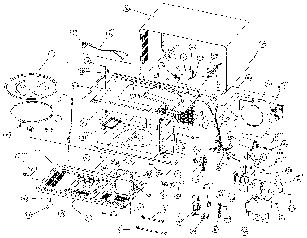 Cavity & base plate
