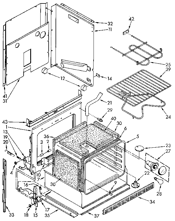 Lower oven