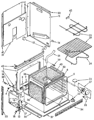 Lower oven