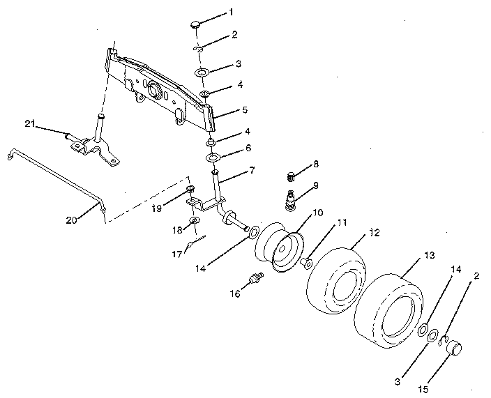 Front axle