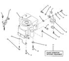 Craftsman 917257460 engine/throttle diagram