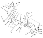 Craftsman 917257460 mower lift lever diagram