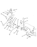 Mower lift lever