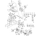 Craftsman 917255540-1987 steering and front axle diagram