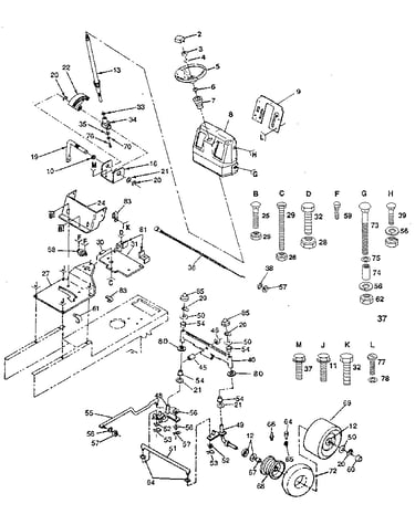 Steering and front axle