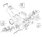 Craftsman 917378721 drive assembly diagram
