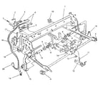 Smith Corona PWPX10(5FSE) typewriter 'carrier molding, rails, & frames' diagram