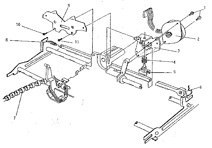 Typewriter 'carrier drive'