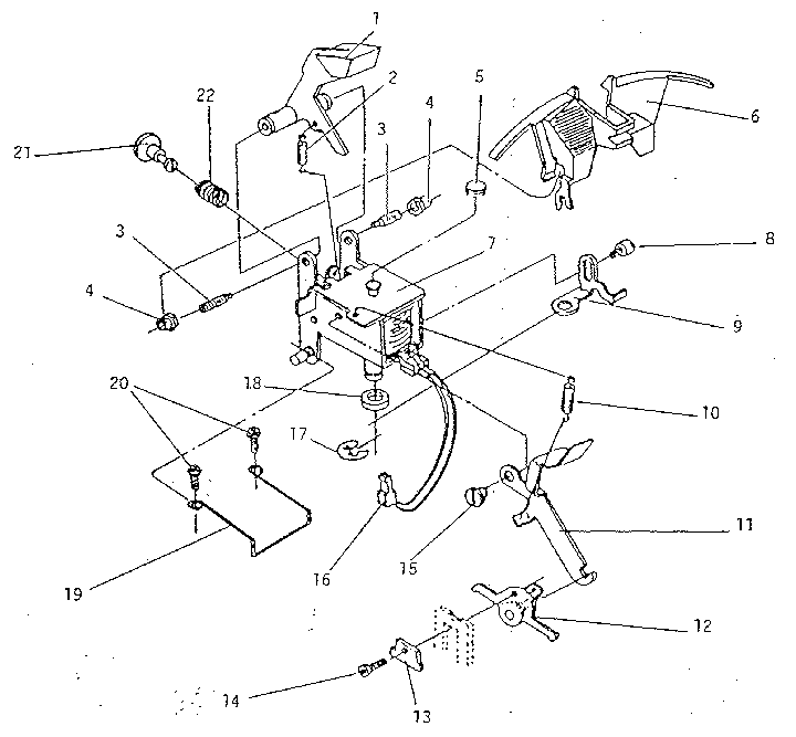 Typewriter 'hammer'