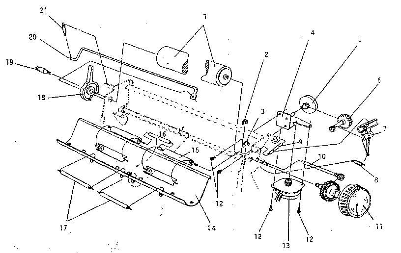 Typewriter 'paper feed'