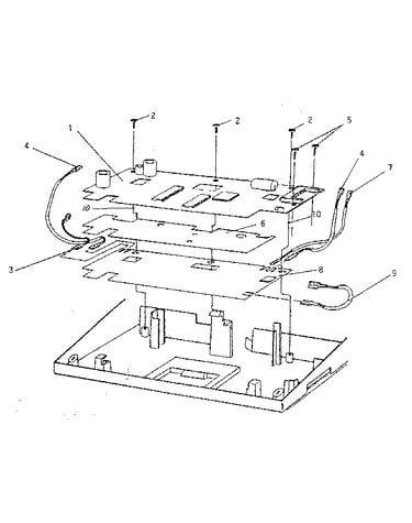 Typewriter 'control pc board'